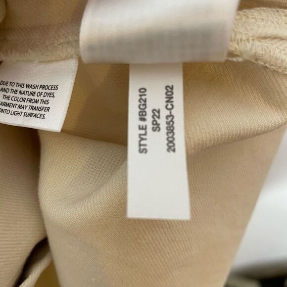 J Crew Women’s Shirtdress Button Down Midi Dress Ivory Dusty White Denim Twill‎ - Picture 8 of 9